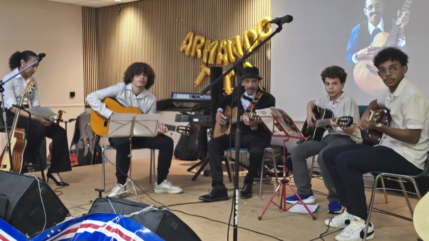 Photo de Masterclass Varela Armando Tito - Master class Tony Tiago Elizio Titi Armando