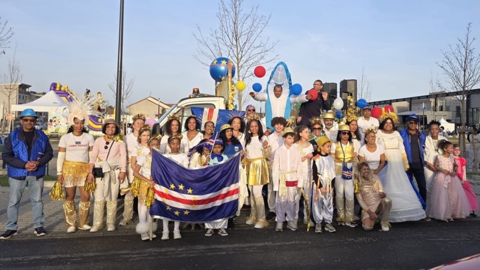 Groupe du Carnaval de Florange 2026 aux couleurs du Cap-Vert